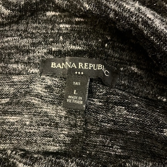 Banana Republic Viscose Spandex Blend Turtleneck Dress, Sz. L. - Picture 6 of 8